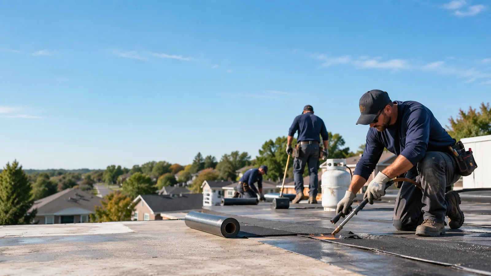 Flat Roof Leak Repair providers in Lanse, MI